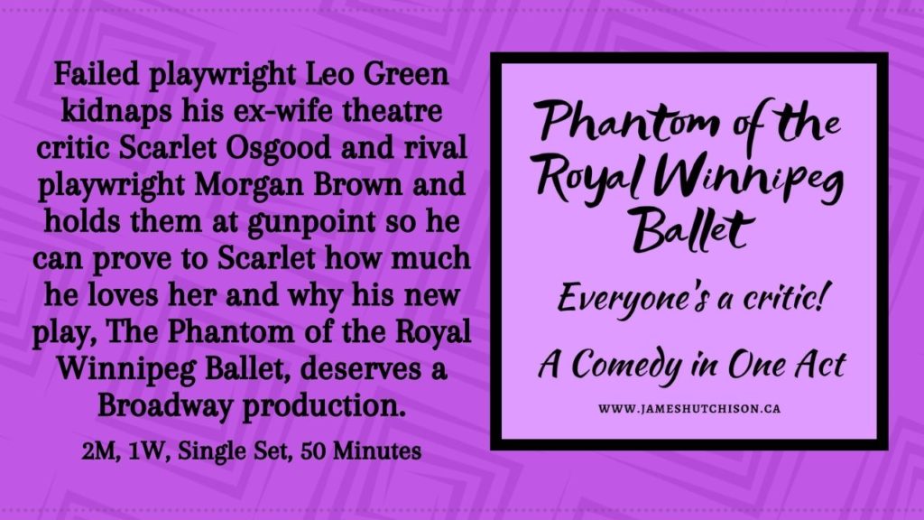 Link to One Act Play Phantom of the Royal Winnipeg Ballet