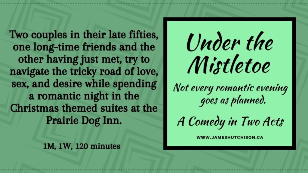 Link to Under the Mistletoe by Playwright James Hutchison