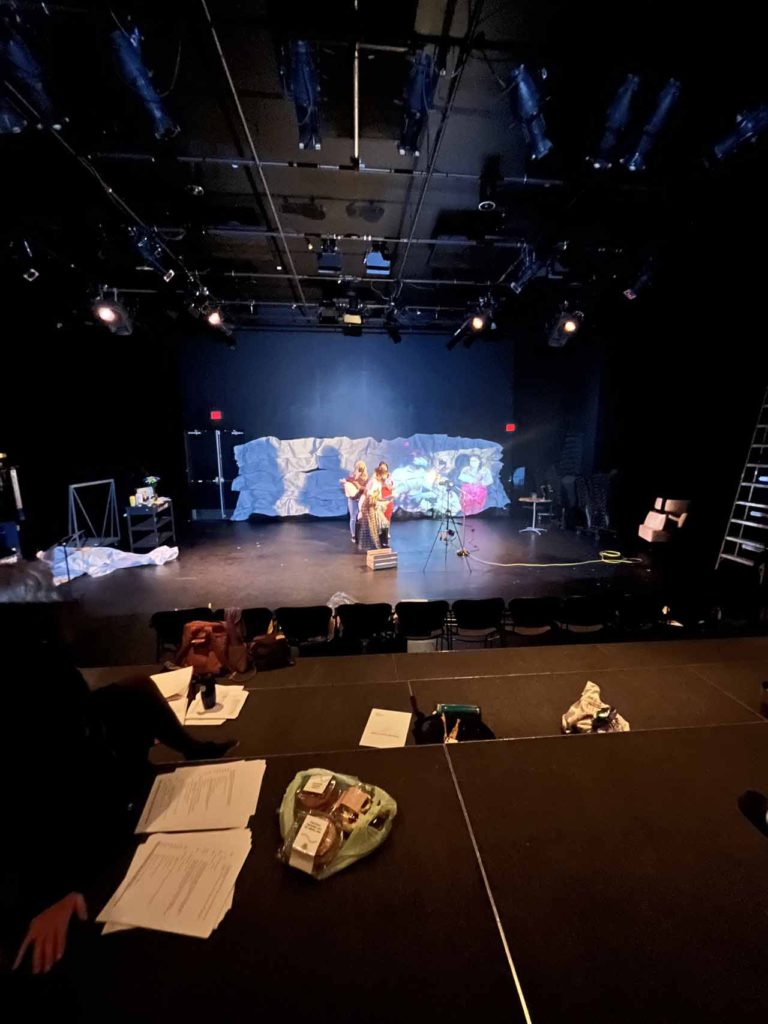 BTS Stage Two TMOS – from the Lunchbox Stage Two 2022 workshop of These Moments of Shine by Camille Pavlenko