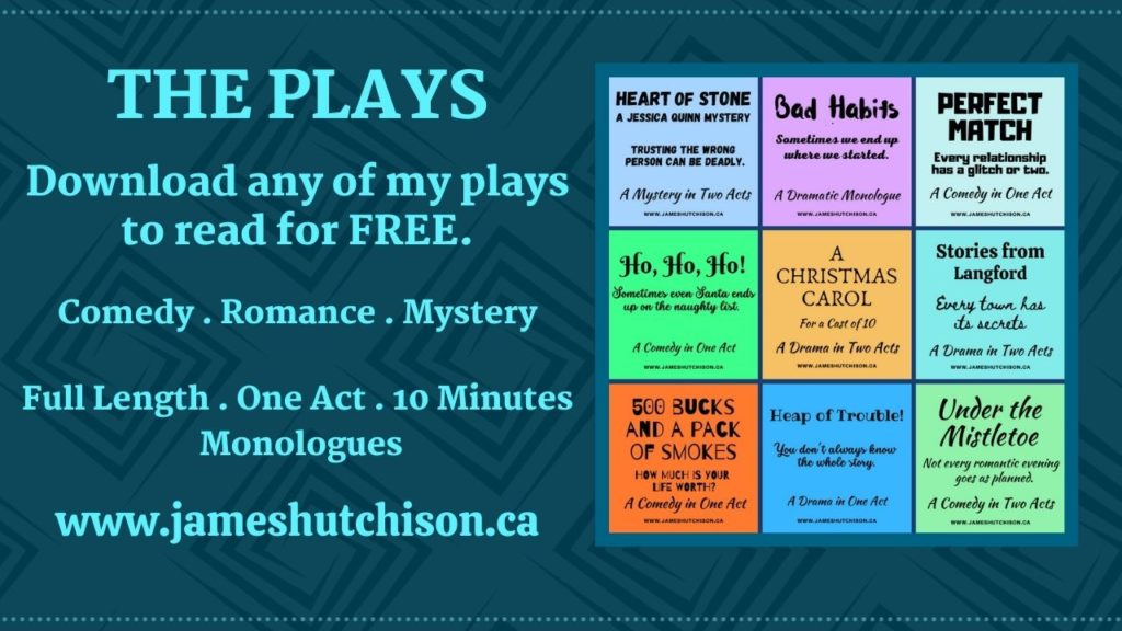 This links to the main Play page for James Hutchison