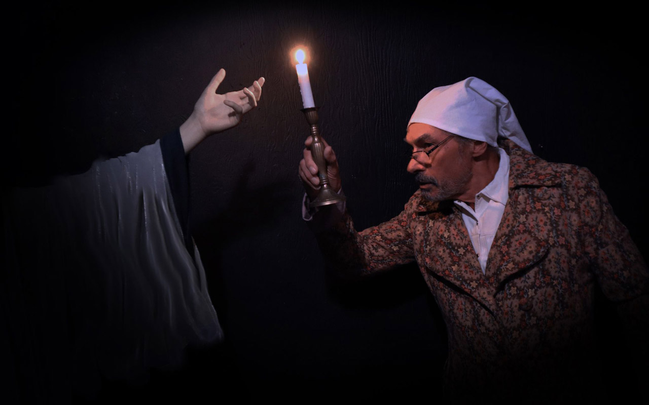Production Still of the Cambrian Players production of A Christmas Carol