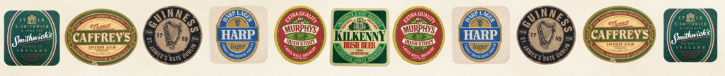 Irish Beer Coasters 