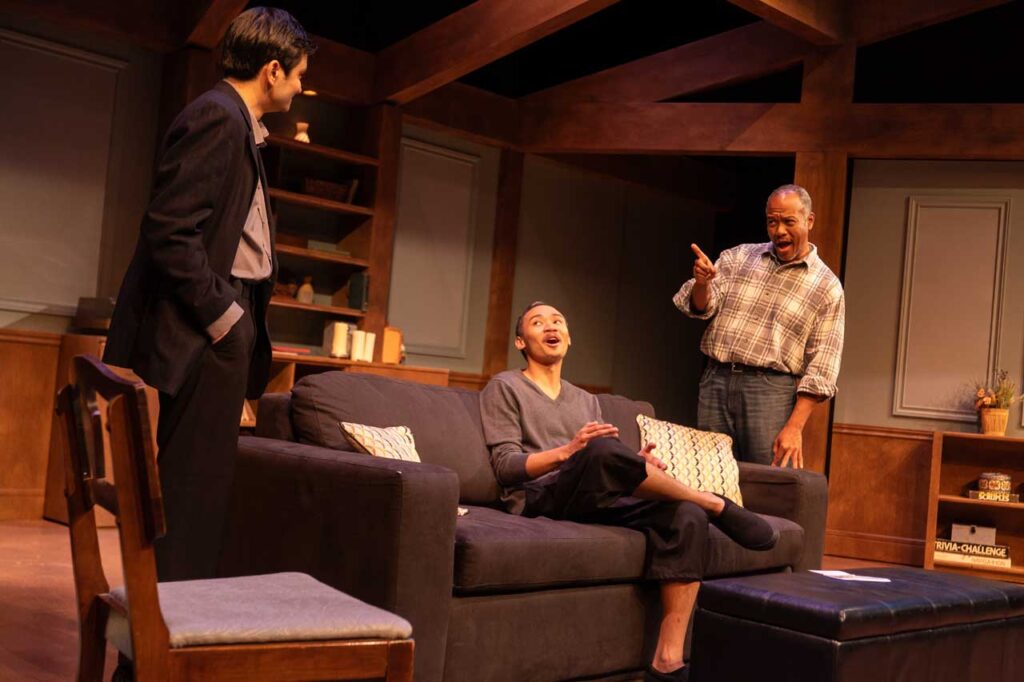 The Brothers Paranormal by Prince Gomolvilas at Vertigo Theatre Production Still