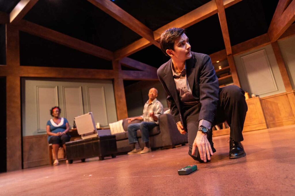 The Brothers Paranormal by Prince Gomolvilas at Vertigo Theatre Production Still