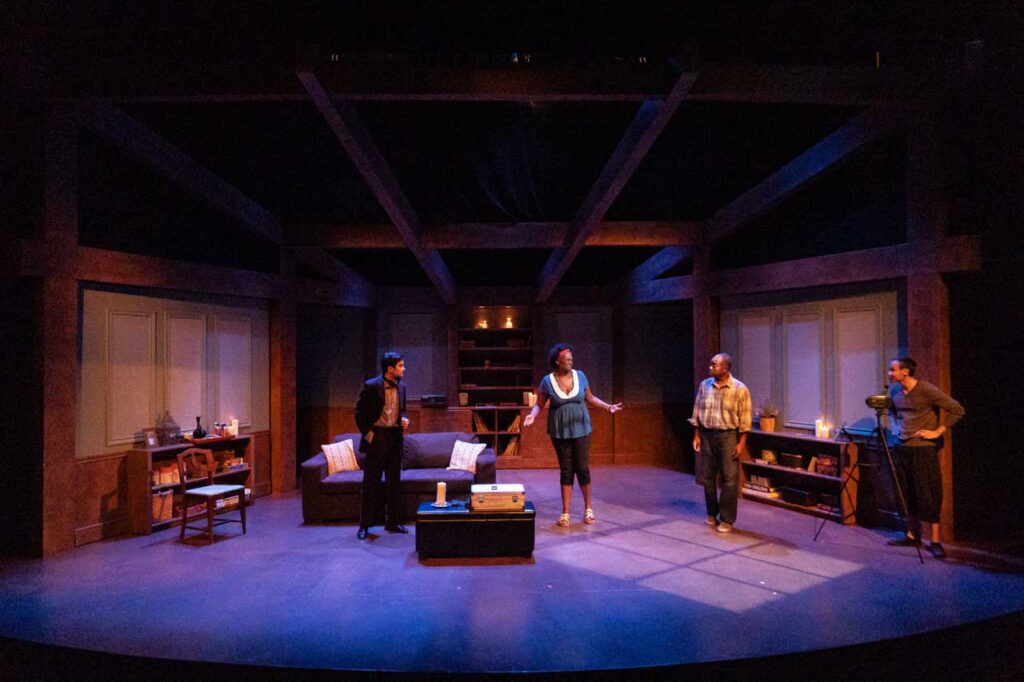 The Brothers Paranormal by Prince Gomolvilas at Vertigo Theatre Production Still