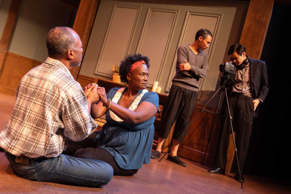 The Brothers Paranormal by Prince Gomolvilas at Vertigo Theatre Production Still