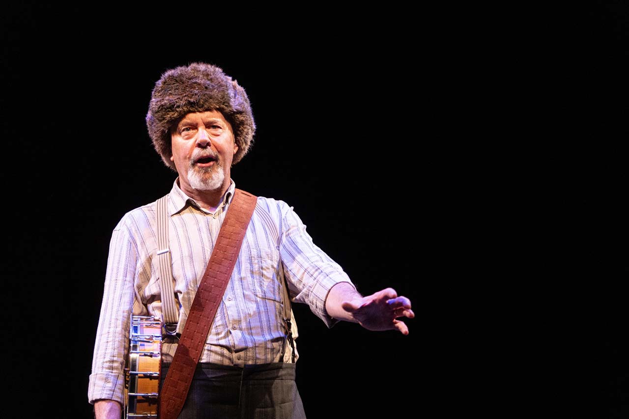 Christopher Hunt in RIBSTONE. Photo by Hannah Kerbes