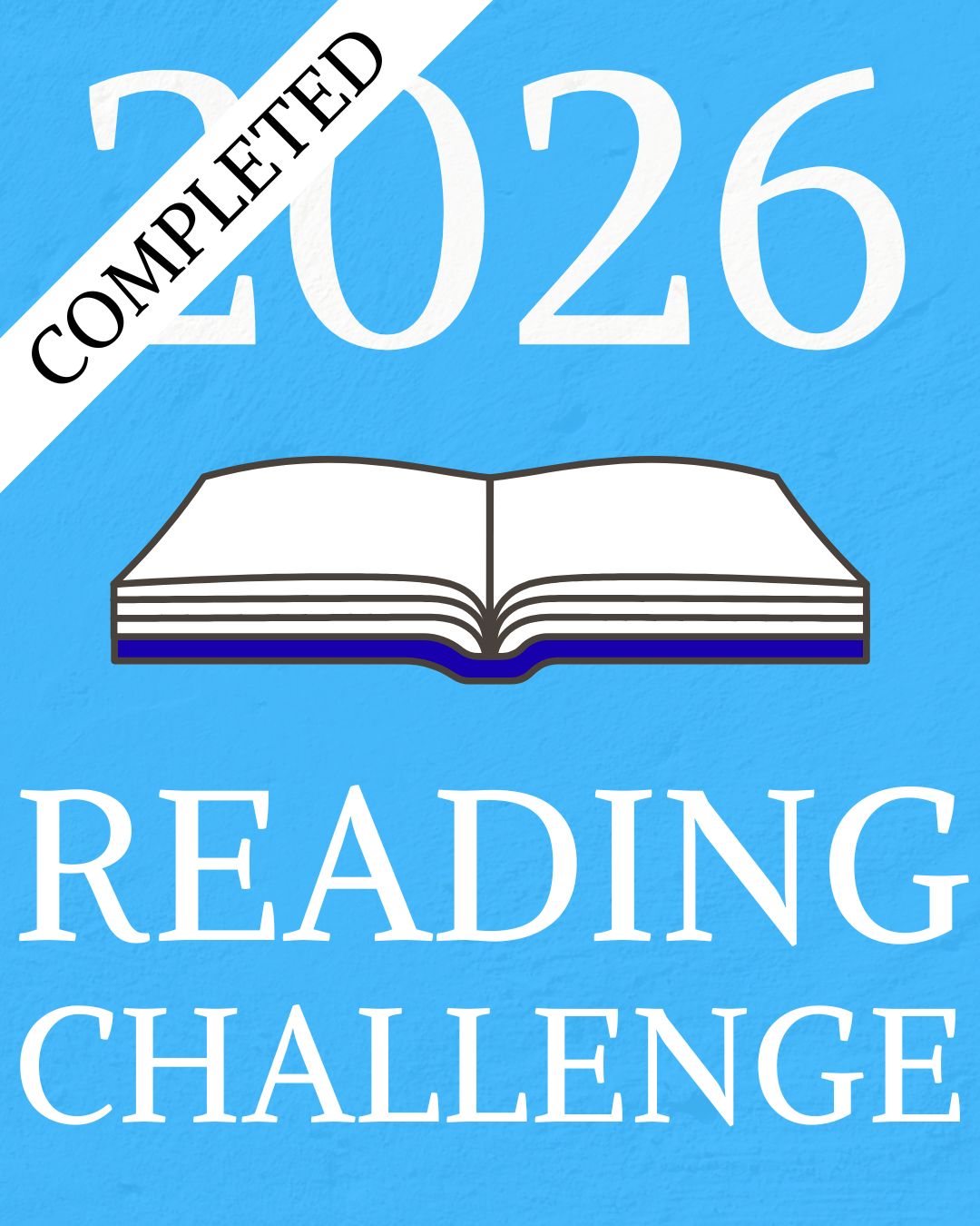 2026 Reading challenge graphic for Playwright's Blog 2026 entry